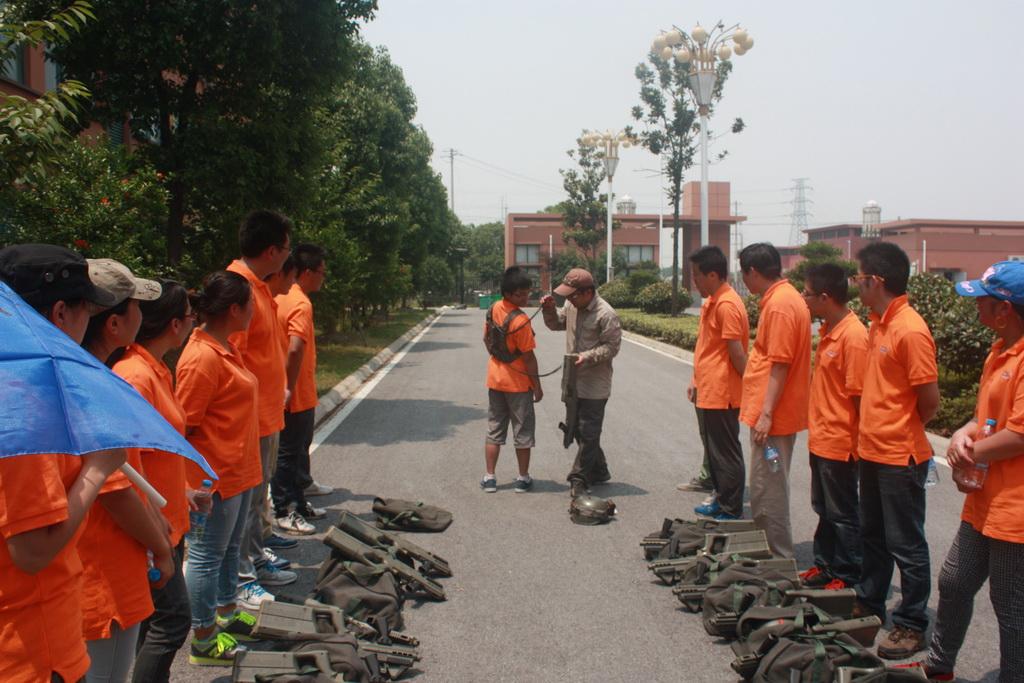 2014年中迪集团拓展训练营,汗水铸就优秀团队(图10)